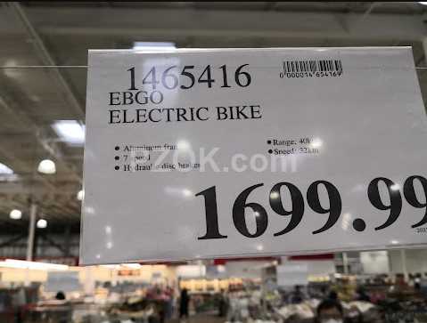 EbGo CC50 Electric Bicycle - pzok.com
